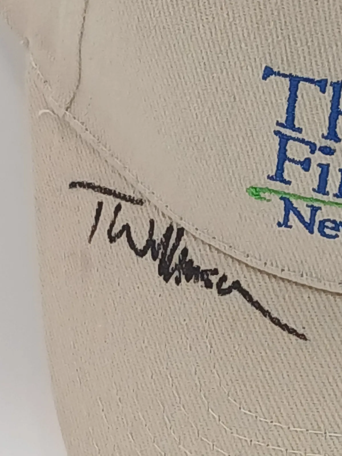 Tim Wilkinson Signed The First Tee New Zealand Golf Cap – Provenance Collection