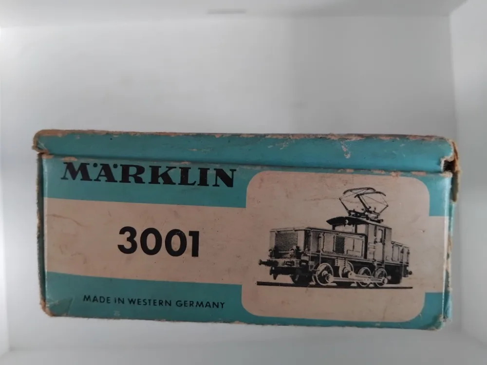 Märklin H0 Scale Electric Shunting Locomotive - DB Class E63 (Catalog No. 3001)