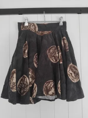 Dolce & Gabbana Roman Medallion Brocade Mini Skirt (IT 44 / NZ 12)