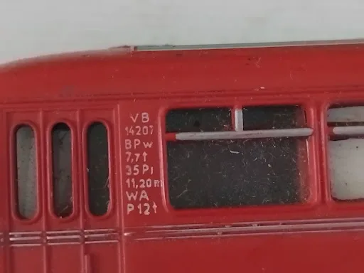 Märklin H0 Scale Railbus Trailer (Schienenbus Beiwagen) Model Number: 4018
