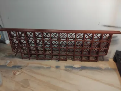 HO / OO Scale Single Track Girder Bridge – Scenic Layout Piece - 84cm
