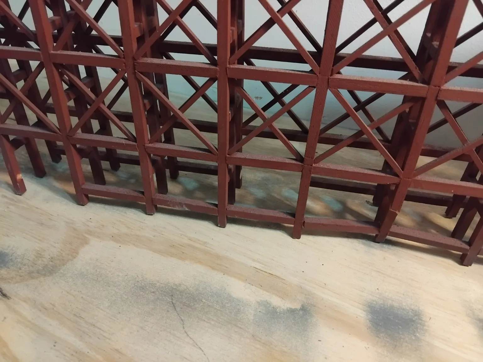 HO / OO Scale Single Track Girder Bridge – Scenic Layout Piece - 84cm