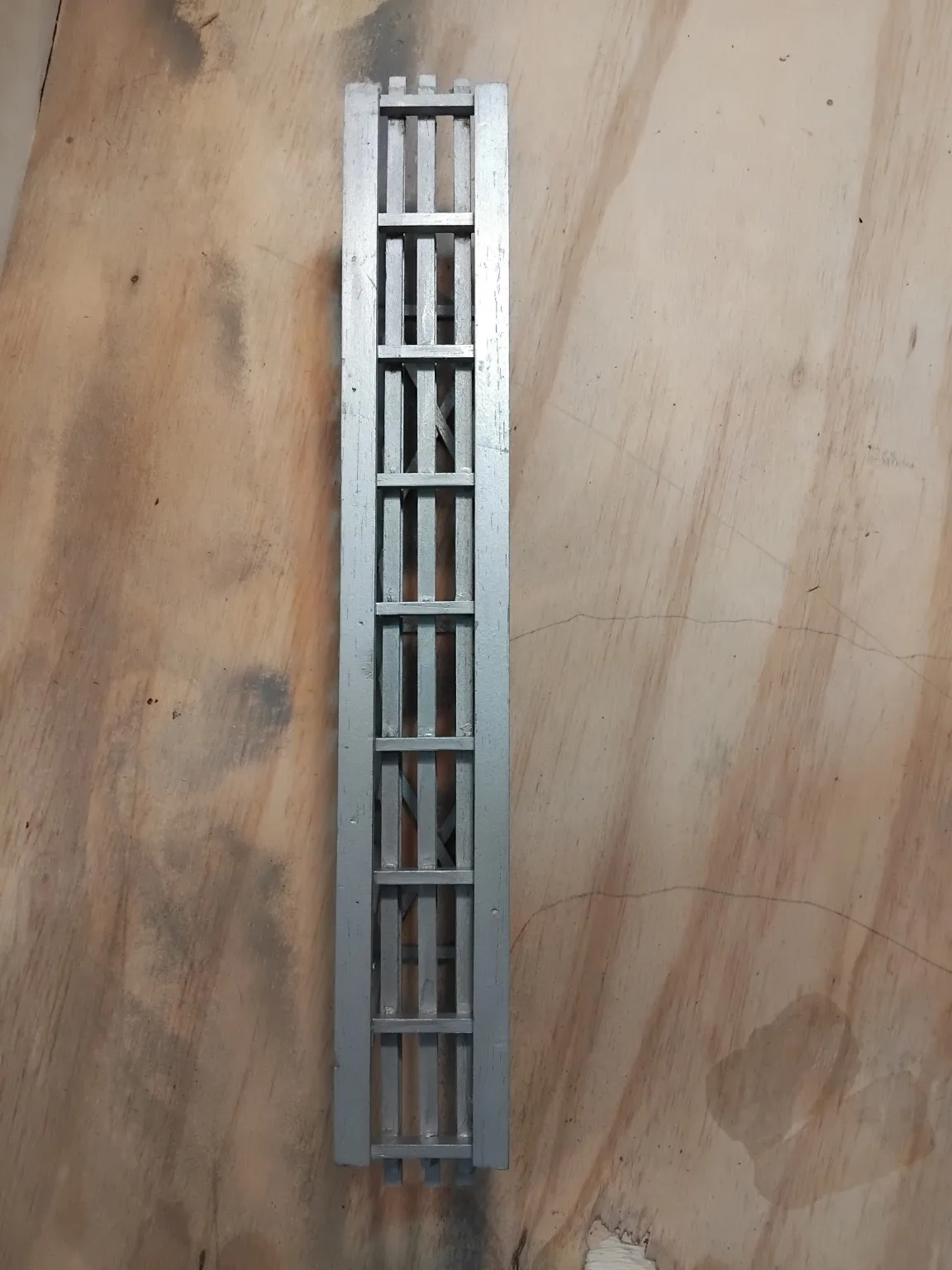 HO / OO Scale Model Railway Steel Truss Bridge