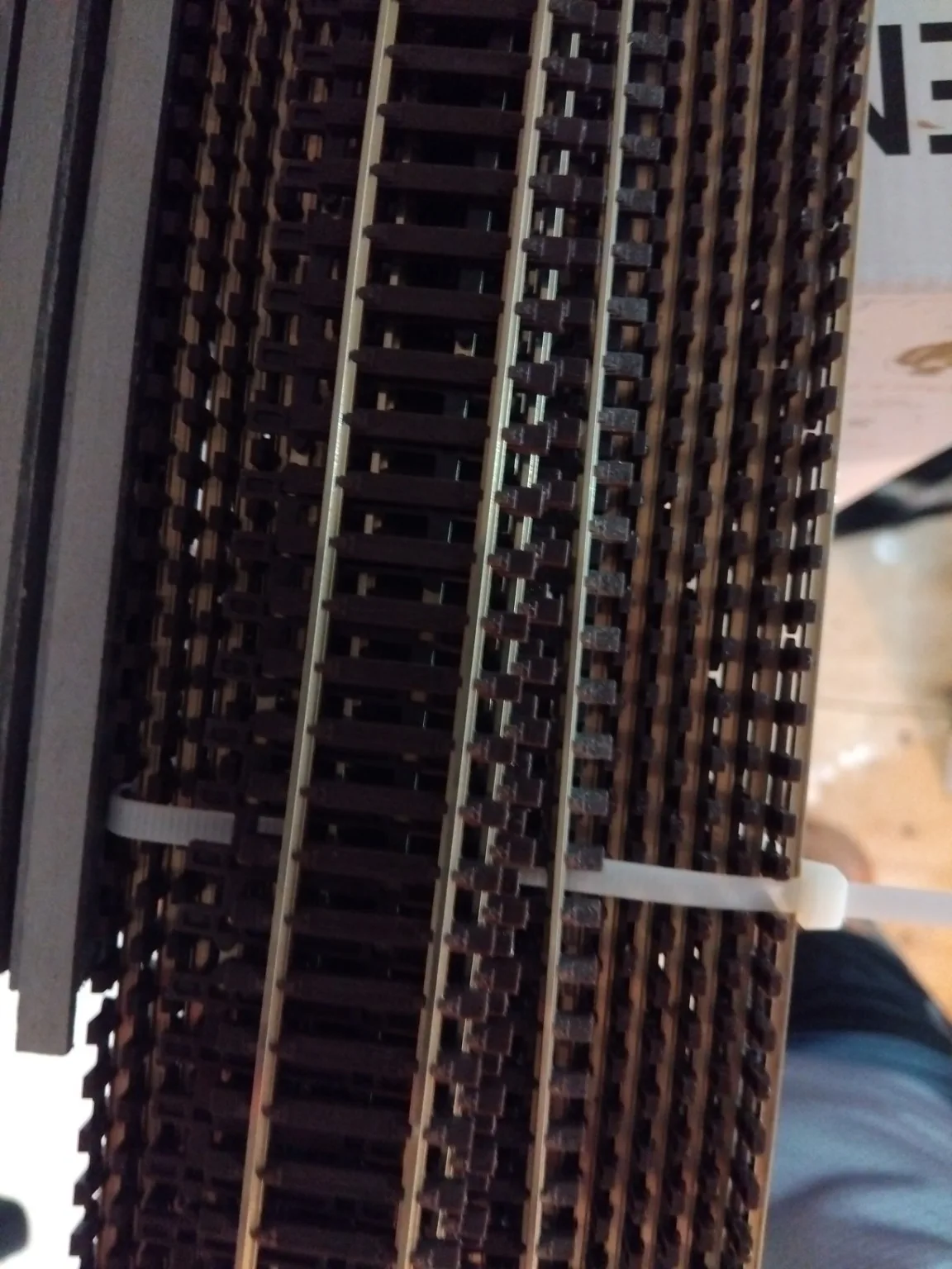 PECO Streamline HO/OO Code 100 Straight Track – 25 Length Lot (SL-100)