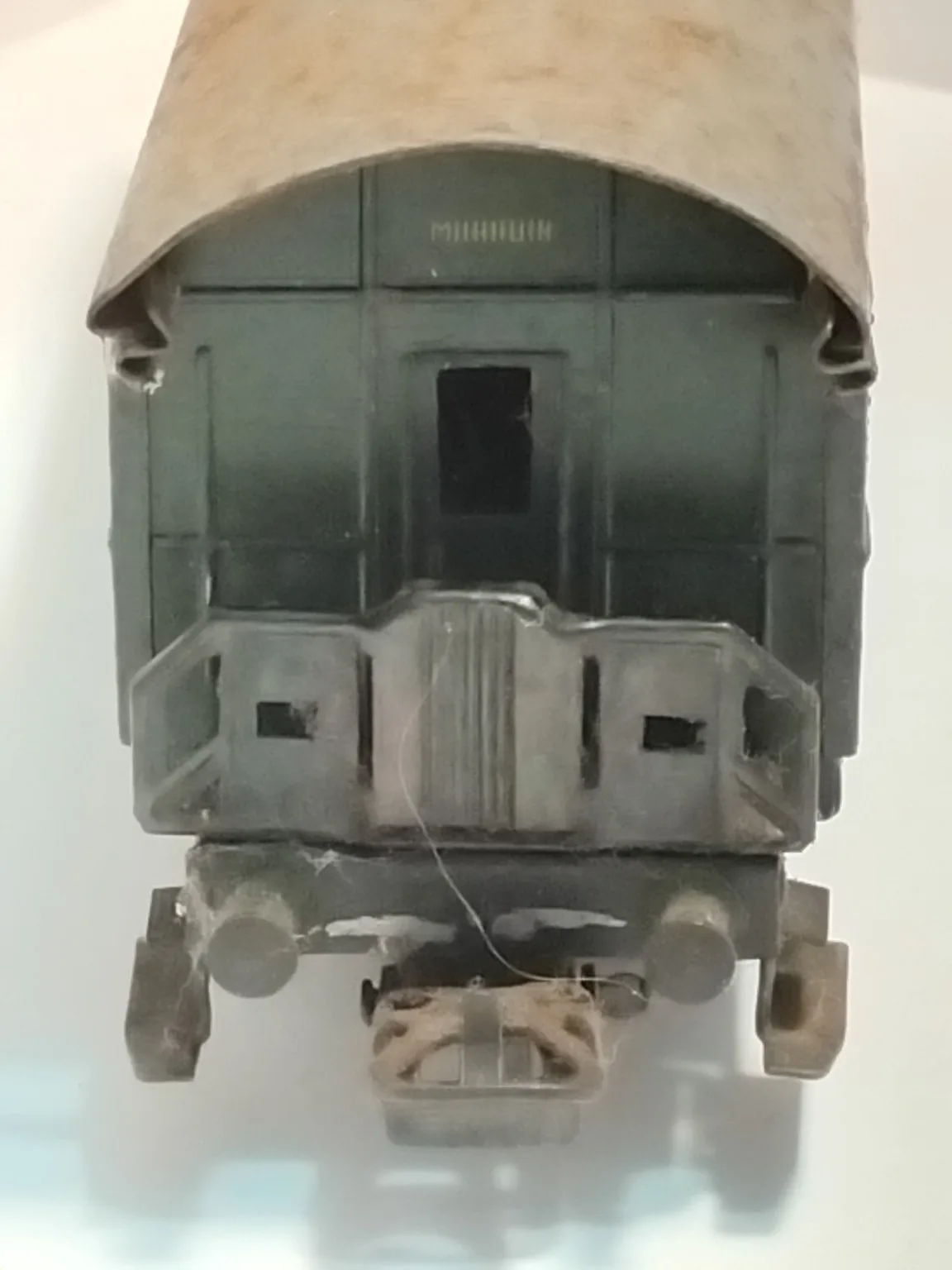 Märklin Germany Covered Wagon 3291, Weathered Roof, 14.5cm